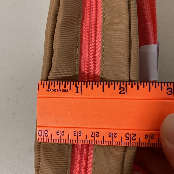 Unbranded New, Crossbody bag, Tan and Coral - Picture 9 of 11